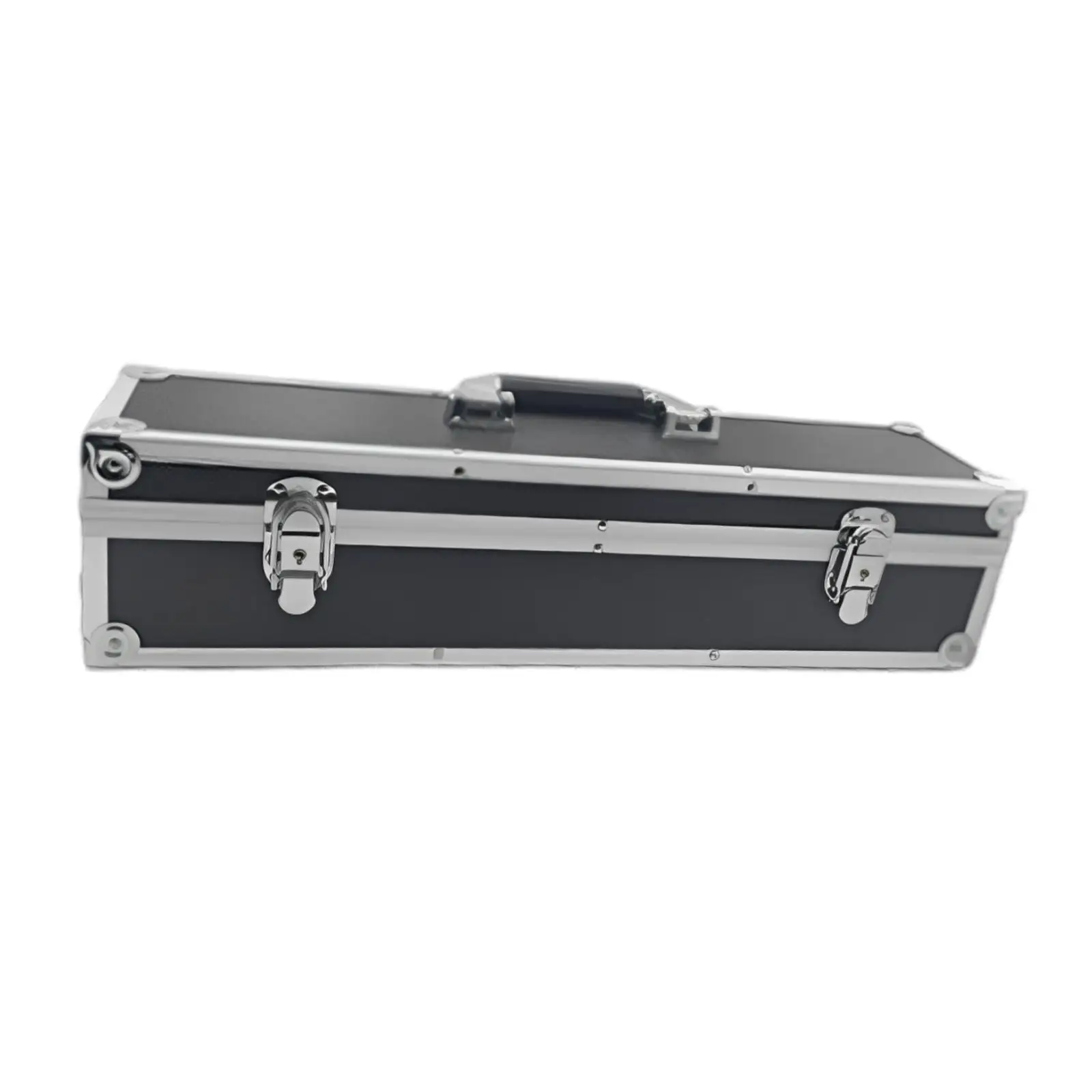 

Knife Storage Box Carrying Case Tools Storage Foam Inserts Aluminum Alloy Lightweight Sturdy Travel Knife Carrier with Handle