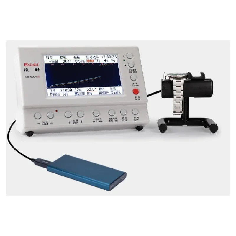 Mechanical watch calibrator Dimension 6000 meter Calibration and inspection Instantaneous day difference measurement of wire an