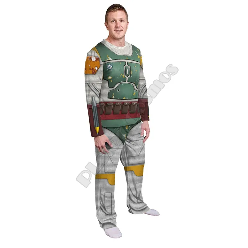 Classic Movie Characters 3D All Over Printed ChewBacca Set Cosplay Custom Family Pajamas Cosplay Clothes 02