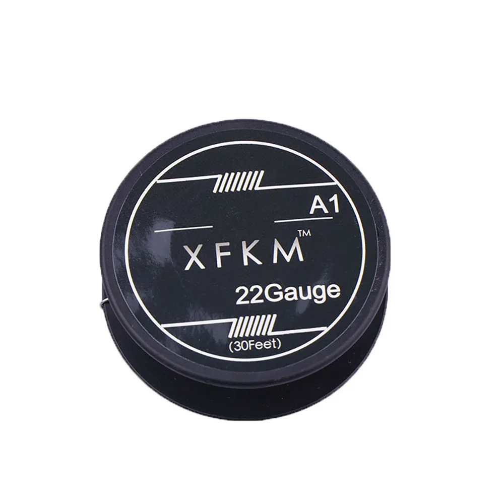 XFKM Heating Wire NI80/A1/SS316L Resistance 30 Feet/roll 24GA 26GA 28GA 30GA 32GA Rebuildable DIY Wicks Tools Accessories