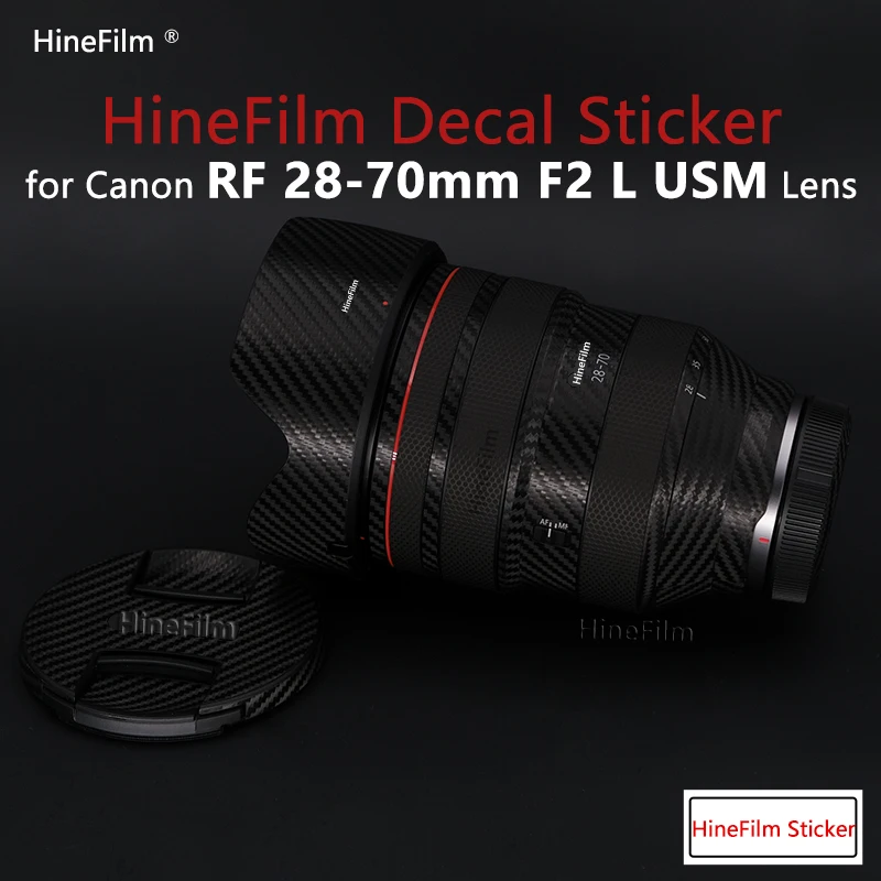 

Hinefilm Skin for Canon RF28-70mm F2 Lens Decal Skin RF28-70F2 Lens Stickers for Canon RF28-70 F2 Lens Wrap Skin 28-70 f2 2870