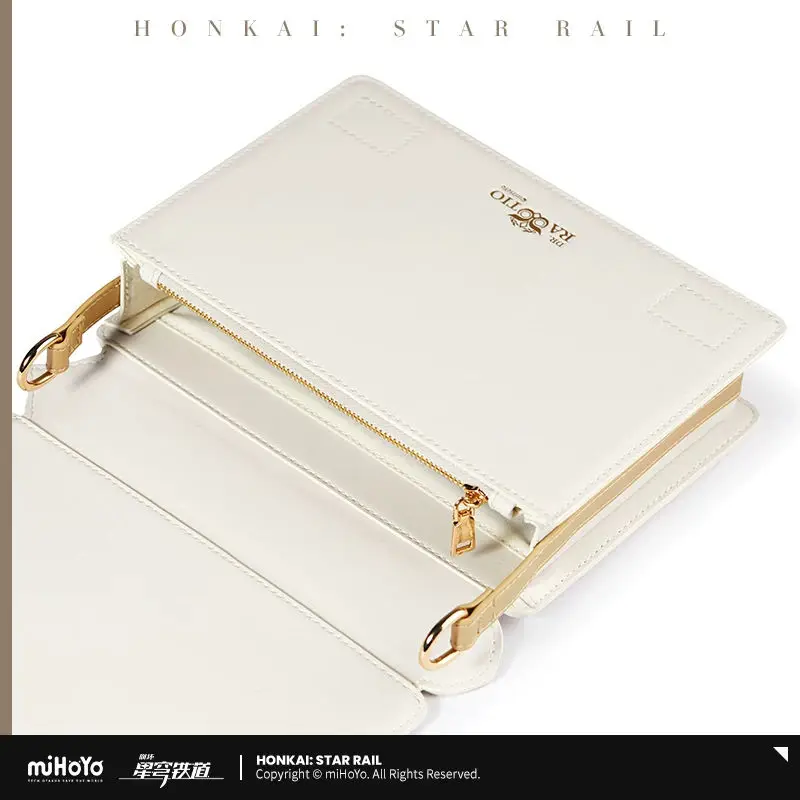 [Genuine] miHoYo Dr. Ratio Bag Honkai Star Rail Dr. Ratio Theme Book bag Shoulder Bag Cosplay Anime Backpack Accessory Xmas Gift 4