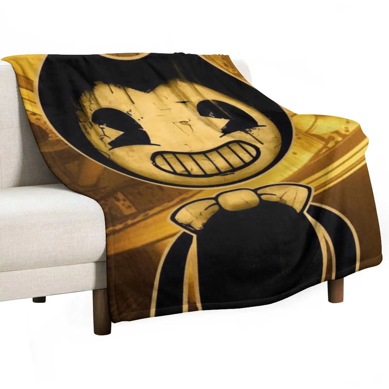 Bendy and the Ink Machine Throw Blanket Decorative Sofa Sofa Throw Sofa Summer Beddings Blankets