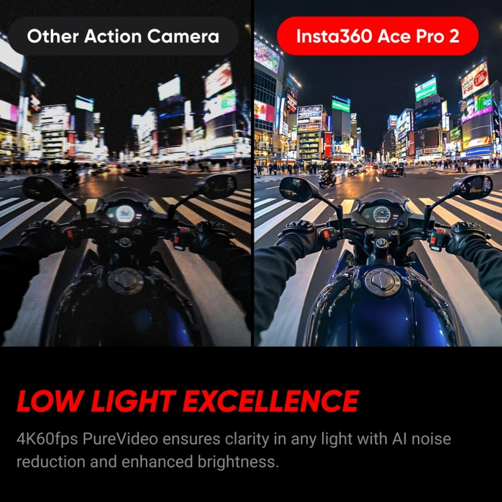 Insta360 Ace Pro 2 Action Camera 8K Video 4K 120 FPS 10M Waterproof FlowState Stabilization Insta 360 ONE ACE Sports Camera