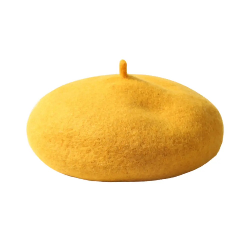 

Children'S Warm Beret Hat Autumn Winter Spring Lightweight Portable Washable French Style Daily Wear Formal Occasions