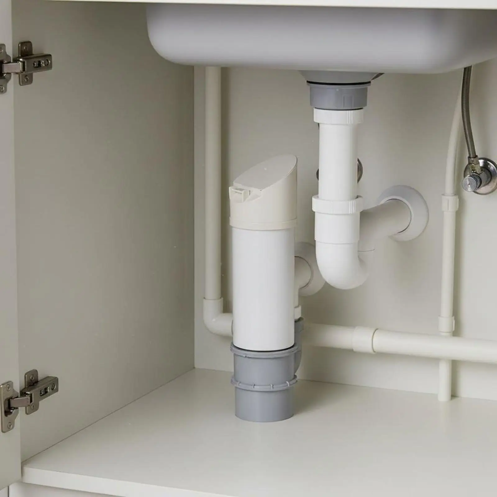 PVC Drain Pipe Flap Cap Long-Lasting Plumbing Hardware Easy Installation