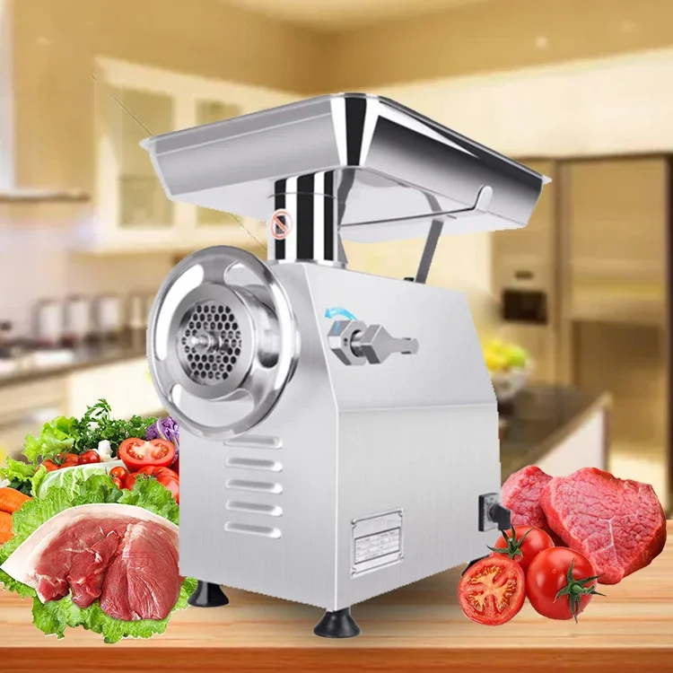 Electric 2l Stainless Manual And Bone Steel Meat Grinder For Kitchen Aid