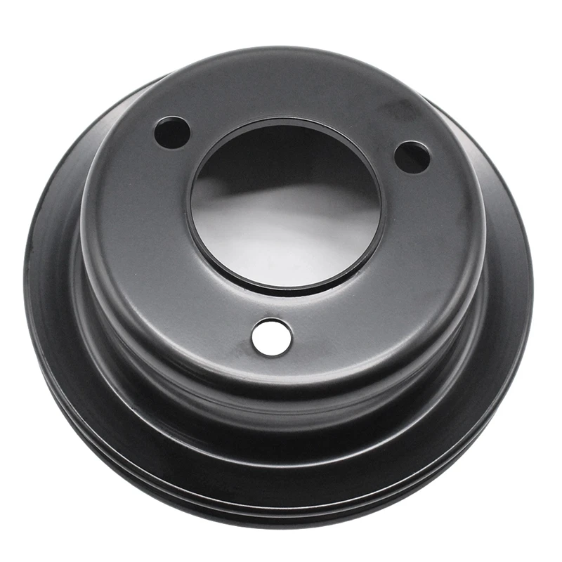 Super Sale Single 1 Groove Black Crankshaft Pulley for SB Ford 260/289 65-66