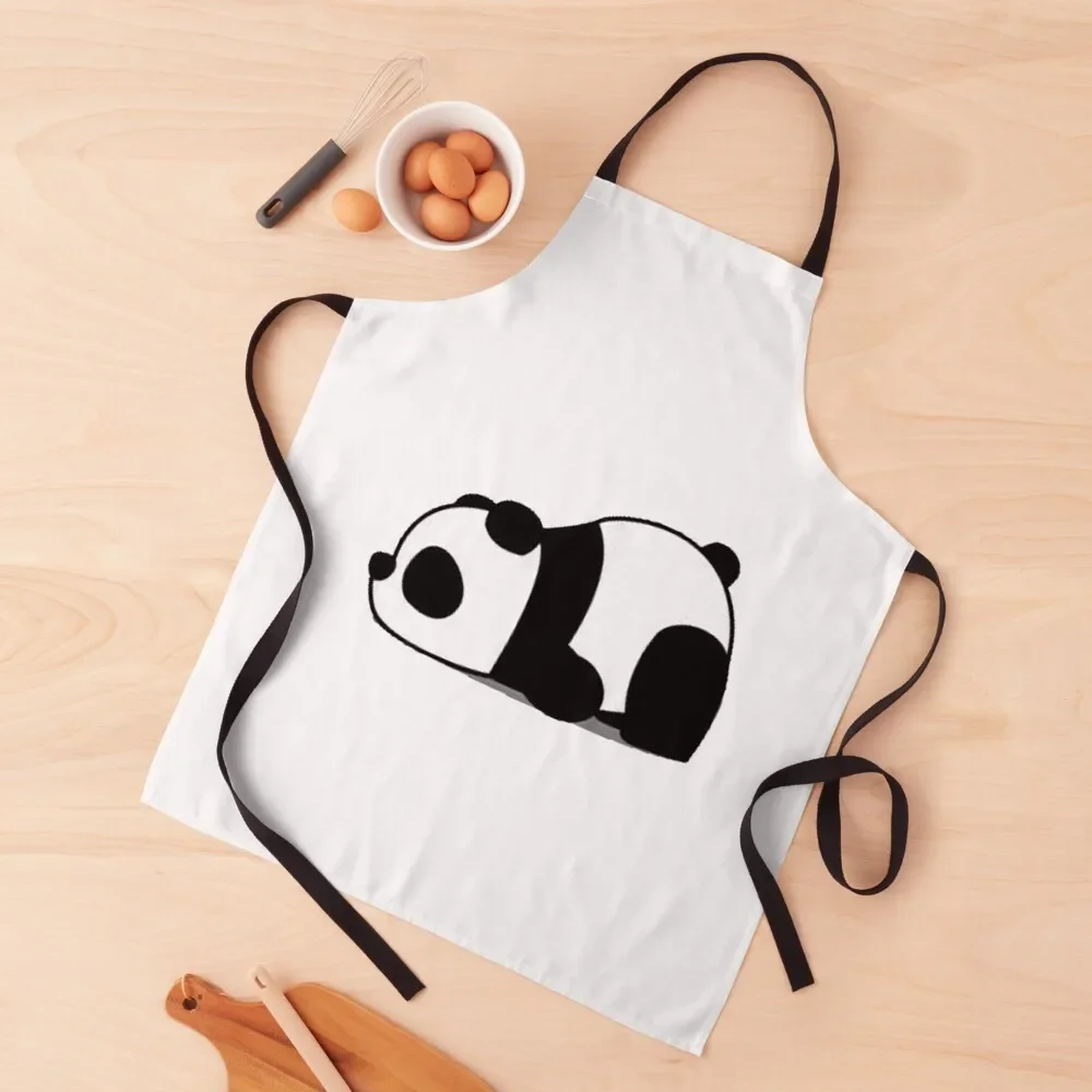 Beautiful Lovely Panda Sleep Apron Kitchen Tools Accessories Kitchen Front japanese style Apron