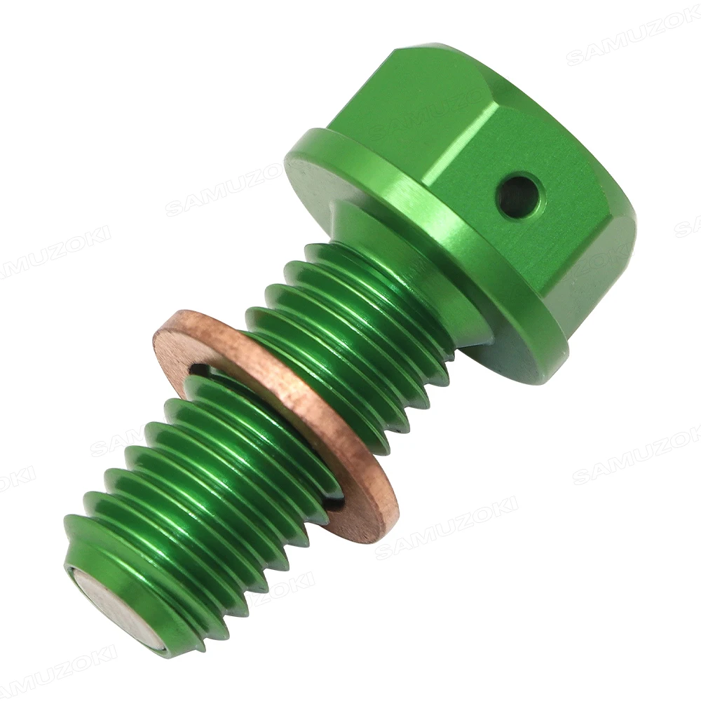 M10 Magnetic Oil Drain Plug Bolt Screw For Kawasaki KX450F KXF 450 2006-2015 2014 2013 KLX450R 2008-2009 2018-2019 92066-0038