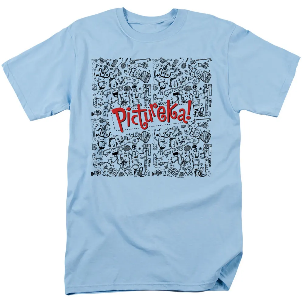 Pictureka Drawings Light Blue T Shirt