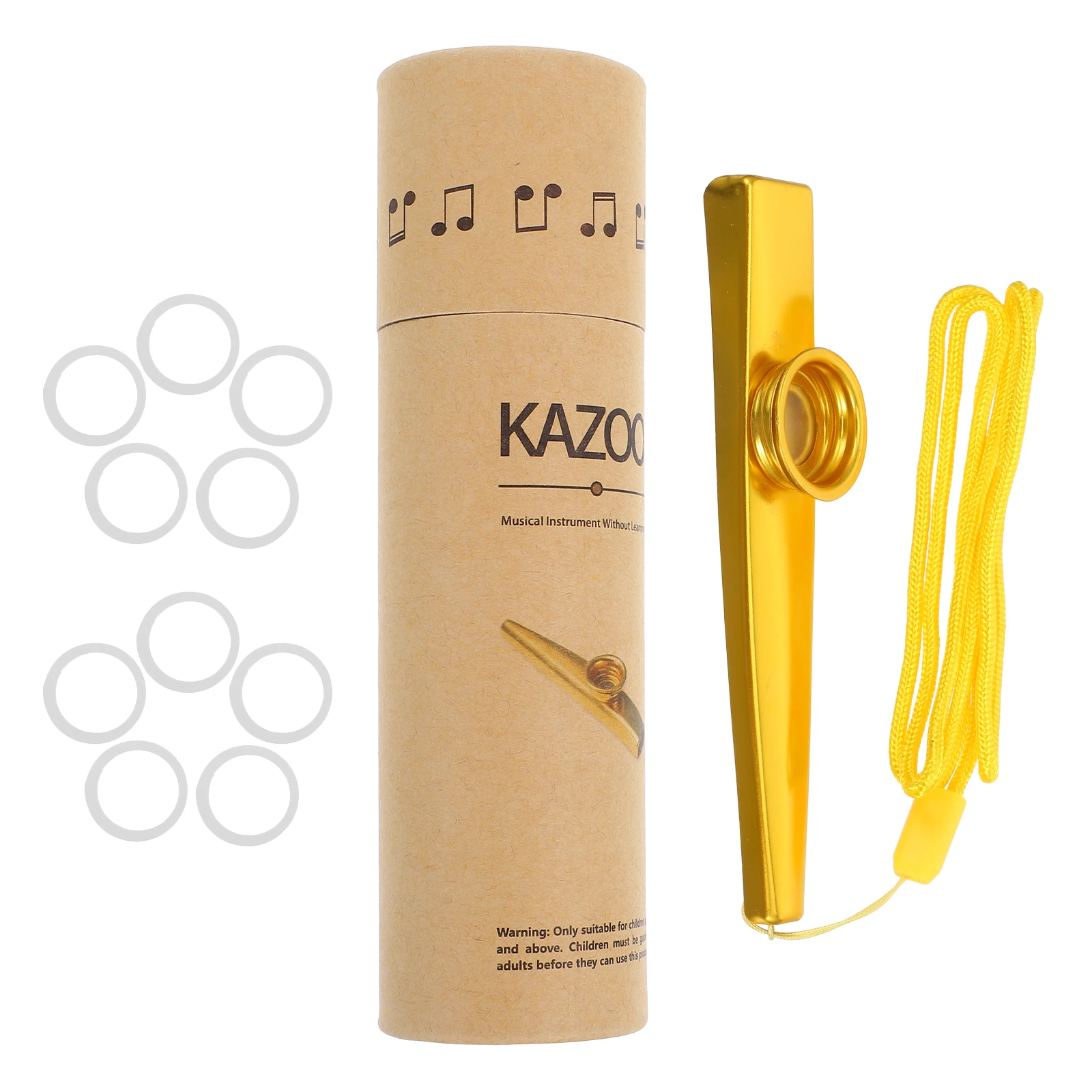 

1 set Metal Set for Kids Adults Sound Beginner Musical Instrument Compact Lightweight Smooth Performance