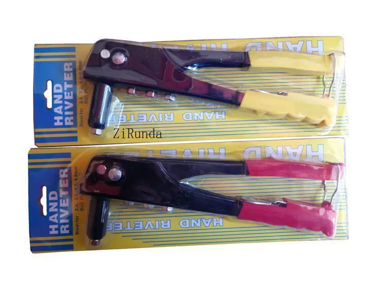 Rivetto cieco da 9.5 pollici pistola rivettatrice a manico singolo rivettatrice manuale rivettatrice pistola sparachiodi a mano singola