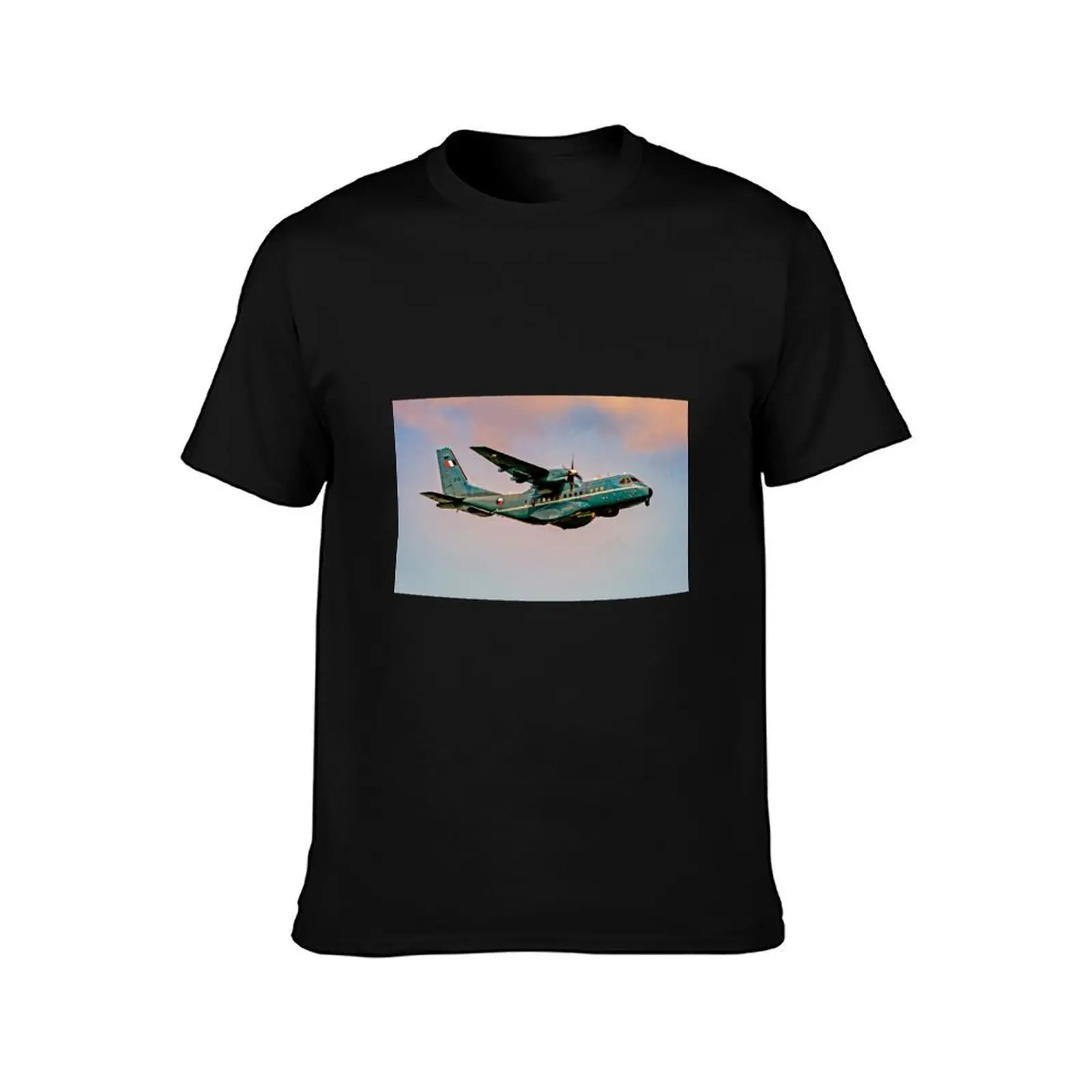 Irish Aviation CASA CN235 Air craft T-Shirt graphic t shirts for man T-Shirt