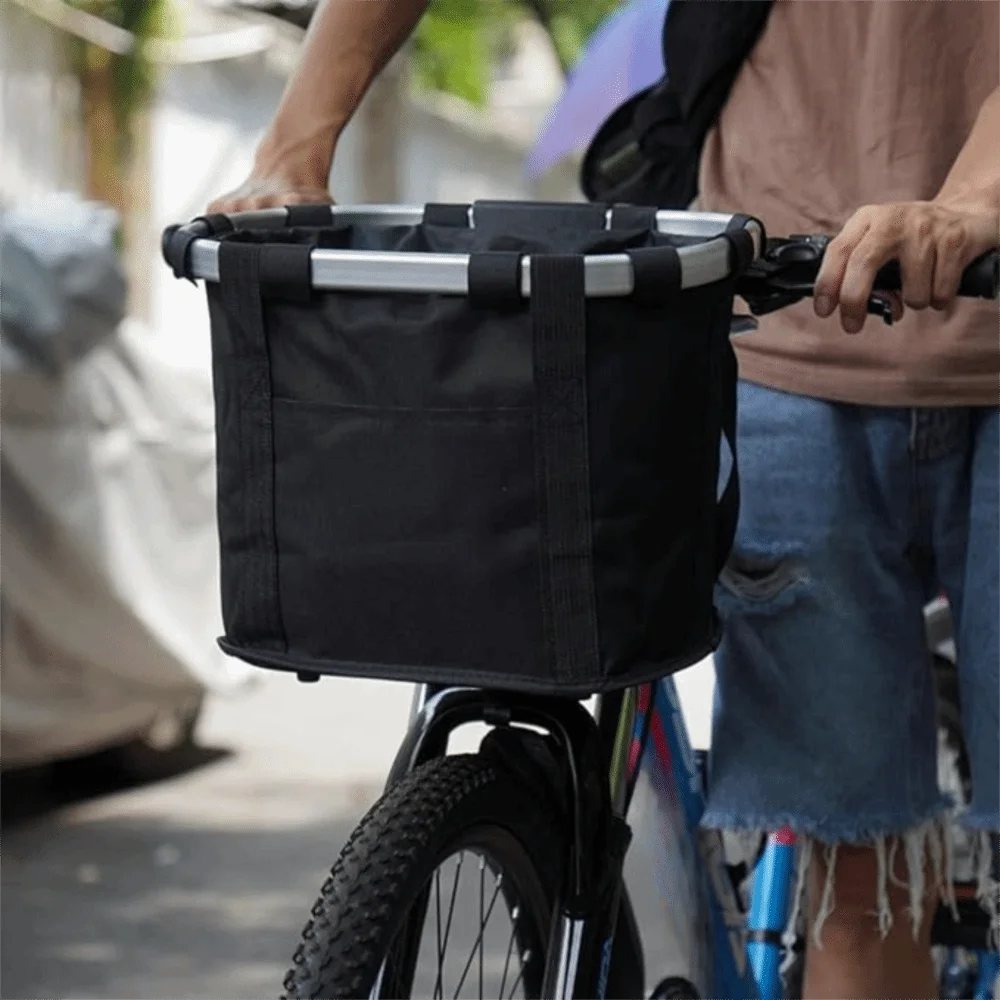 detachable-bicycle-front-basket-foldable-aluminum-alloy-frame-cycling-handlebar-luggage-bag-black-good-load-bearing