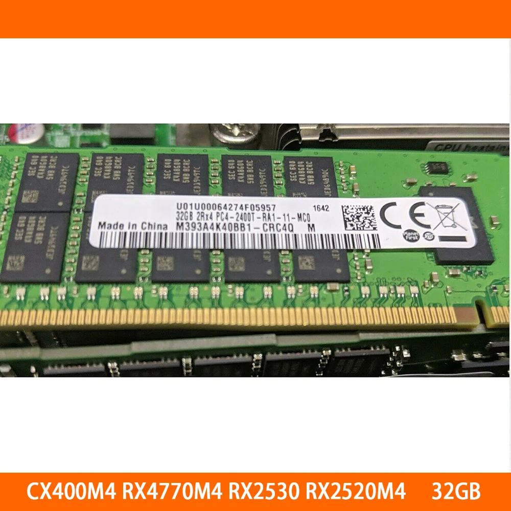 

1PCS CX400M4 RX4770M4 RX2530 RX2520M4 2400 REG 2RX4 DDR4 32G 32GB For SK Hynix Memory RAM High Quality Fast Ship