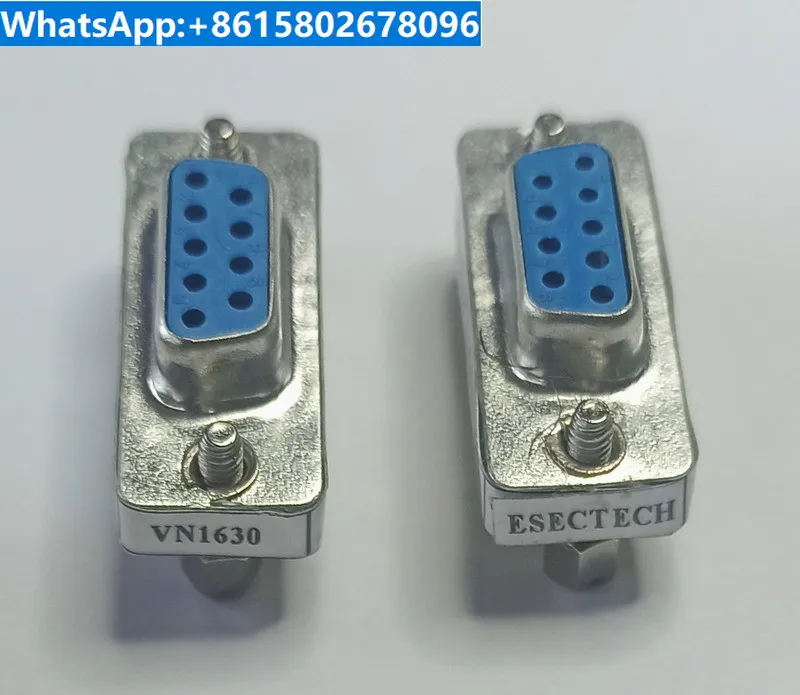 VN1630 is suitable! CAN dual channel (2/7 pin, 1/8 pin) DB9 120 ohm matching resistor