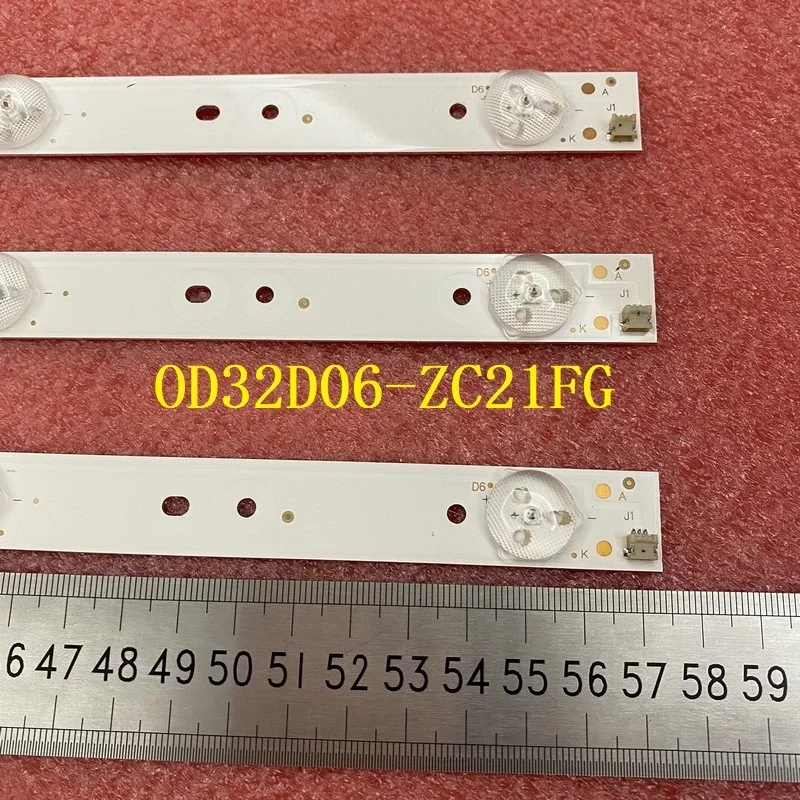 6LED LED Strip for OCEALED320516B7 DVB-PT1320083HCA OD32D06-ZC21FG-05 6S1P 303TT320038 ATV-32 Speler Sp-led32 303tt320038