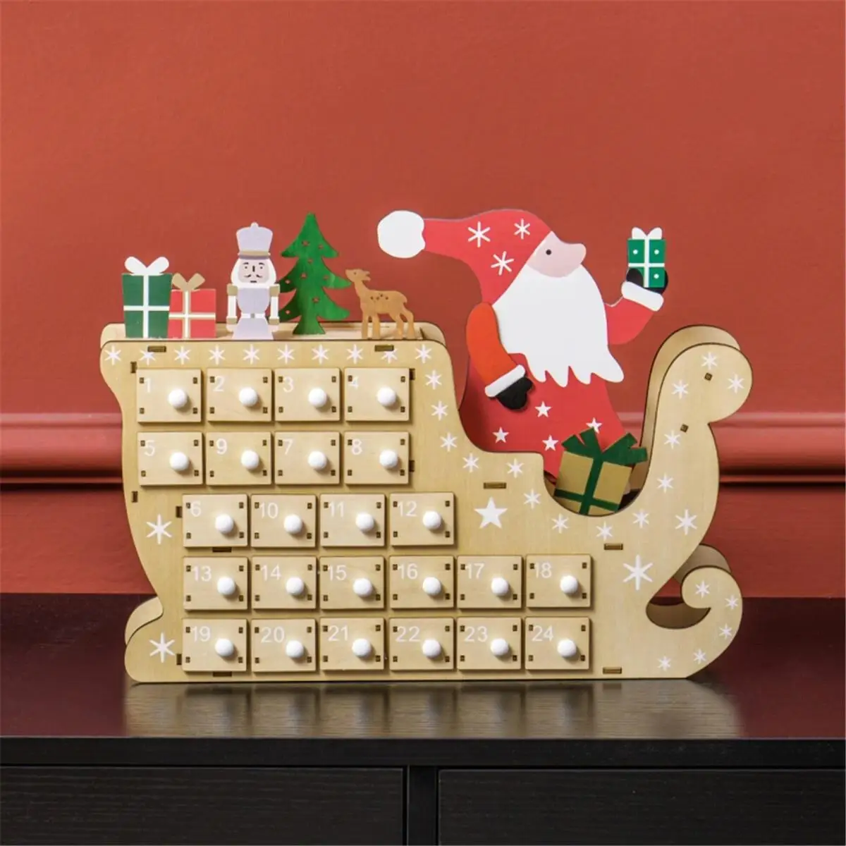 2023 Christmas Advent Calendar - Festive Countdown with Surprises for Holiday Cheer