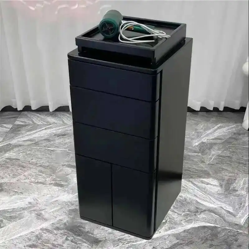 Trolleys Beauty Trolley With Organizers Wheels Metallic Storage Make Up Medical Cosmetics Salon Hairdressing Auxiliary Cart Car