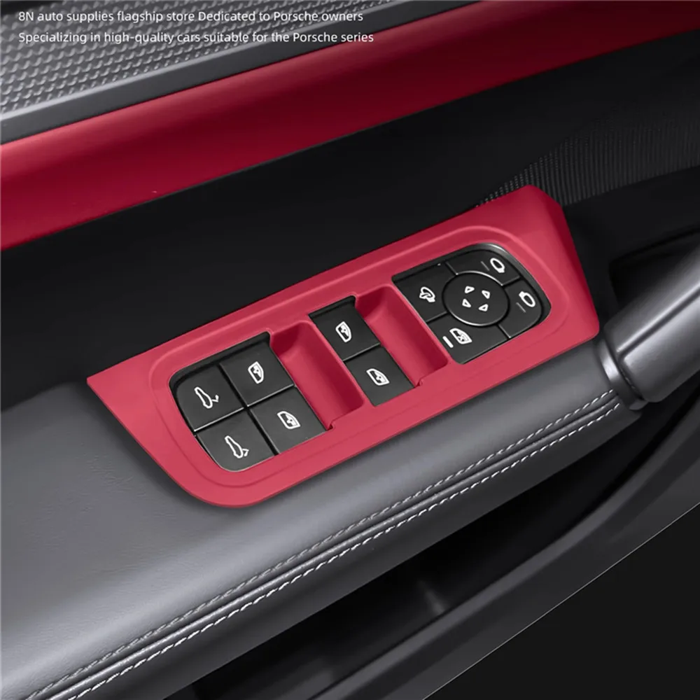 For Porsche Cayenne 2018 2019 2020 2021 2022 2023 2024 2025 2026 Door Slot Window Control Panel Protective Pad