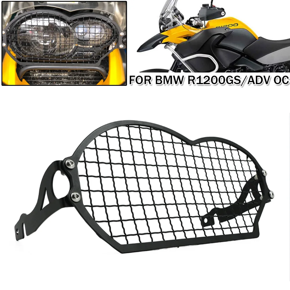 

Защитная решетка для фар мотоцикла, передняя решетка, крышка для BMW R1200GS 2004-2012 OC R1200GS ADV 2005-2012 GS R1200