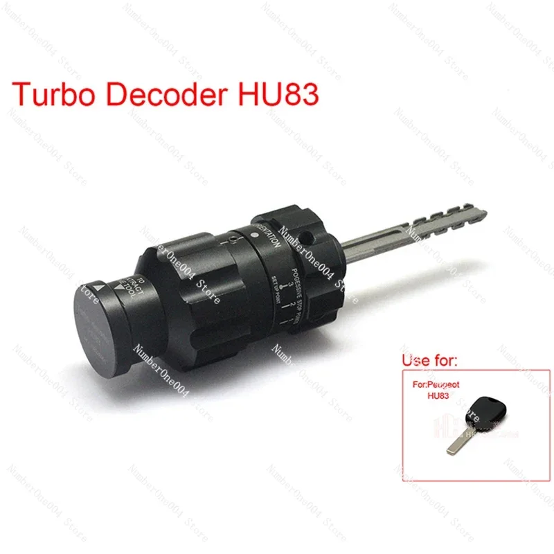 Professional Turbo Decoder HU83 V.2 HU 83 for  Car Door Locksmith Tool