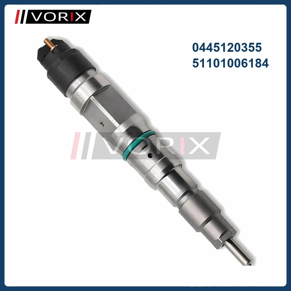 

0445120355 51101006184 Common Rail Diesel Fuel Injector for MAN TGA TGS