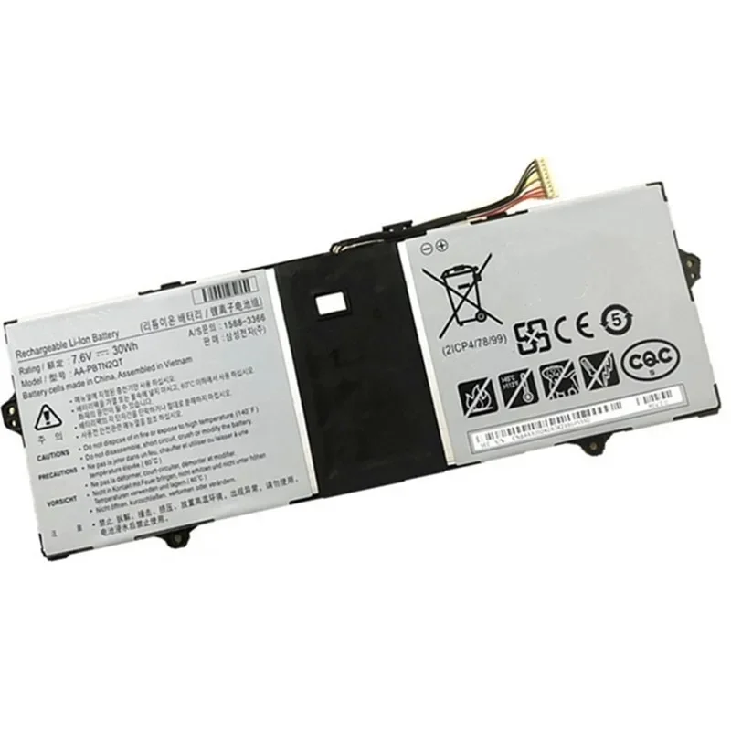 AA-PBTN2QT 7.6V 30Wh Laptop Battery for Samsung NOTEBook 9 13.3 NP900X3N  K02US K03US K04US K01US NP900X3NI