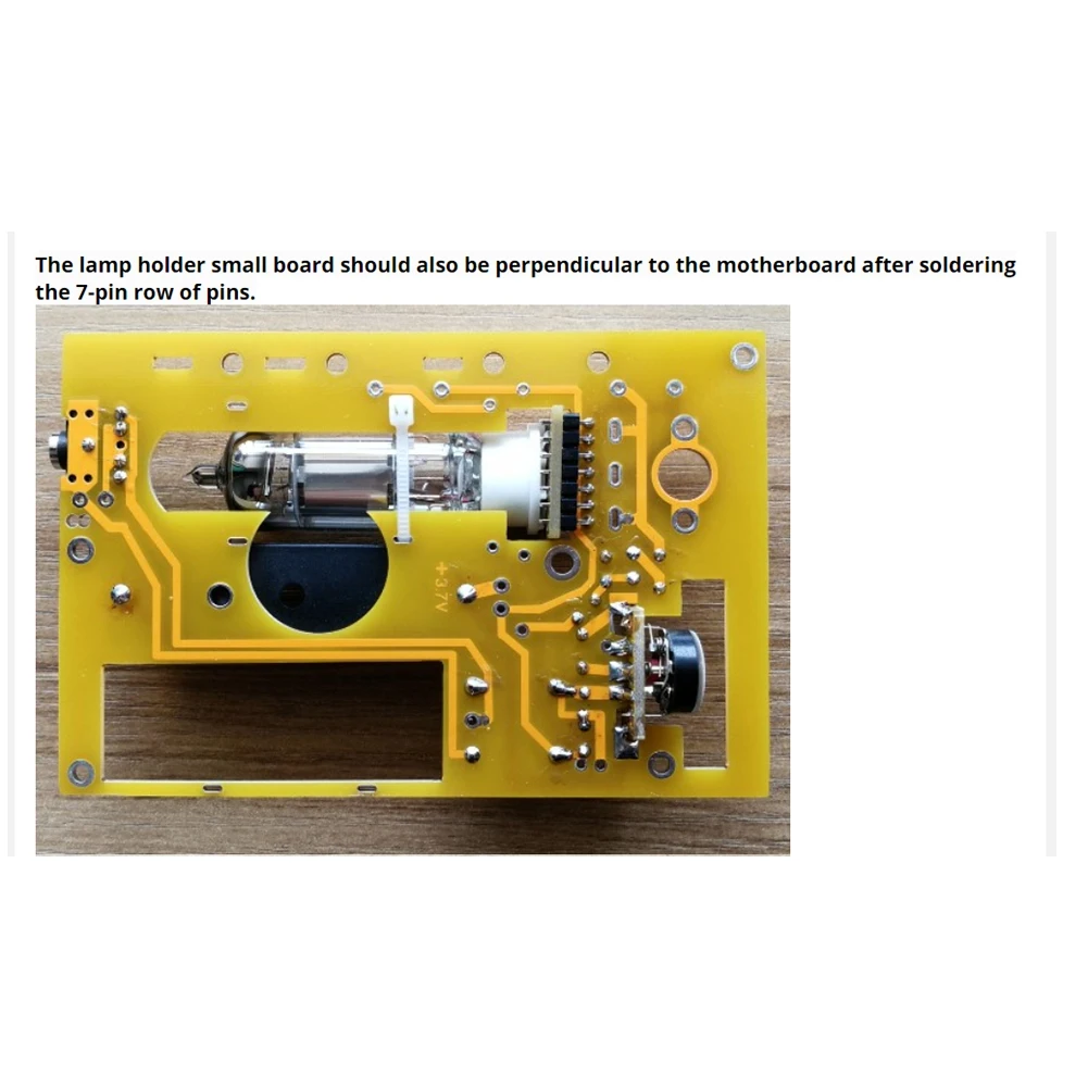 IngeniousDiy Kits 2P2 أنبوب إلكتروني مصباح واحد موجة متوسطة راديو 2P3 مجموعات راديو أنيقة