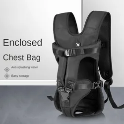 New Chest Pet Bag Embracing Large Dog  Backpack Convenient Carrying Bag for Going Out Outdoor Supplies Backpack  Pet Dog and Cat