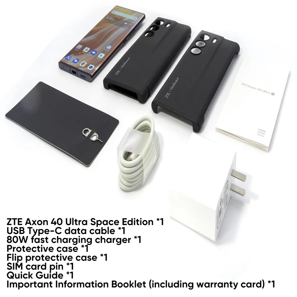 ZTE Axon 40 Ultra 5G Smartphone 18GB+1TB