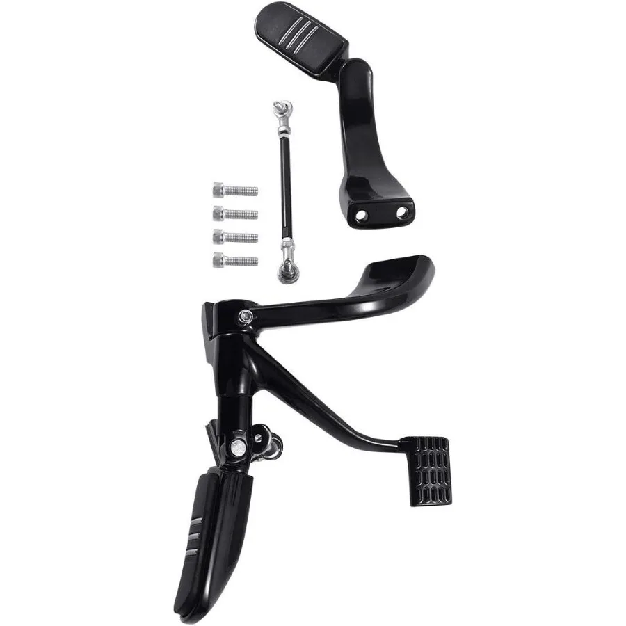 منتصف إلى الأمام التحكم أوتاد القدم مسند القدم الفرامل رافعة ترقية عدة ل هارلي سبورتستر 883 20042013 XL نماذج الحديد 883 XL883N الحديد #4