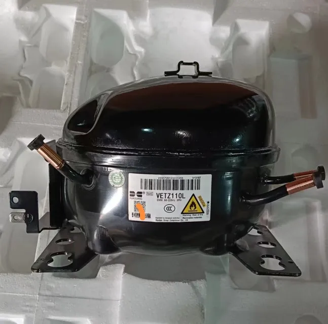 

VETZ110L VETB90L VETZ72L Компрессор холодильника с преобразованием частоты, новые детали для разборки машины