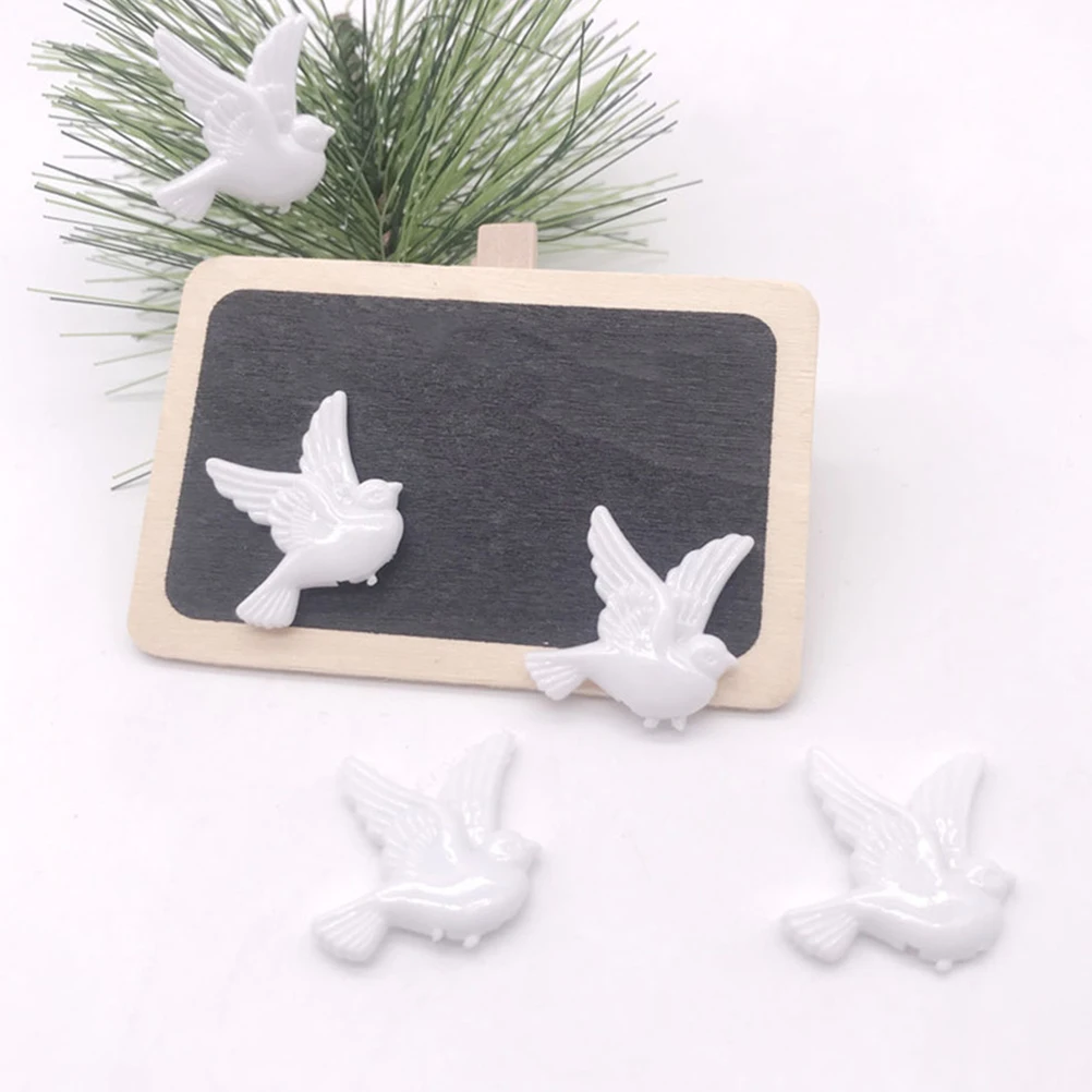 

24 Pigeon Stickers 3D Adhesive Wall Decor Baby Nursery DIY Animal Figurine Kids Bedroom Girl Boy Decals