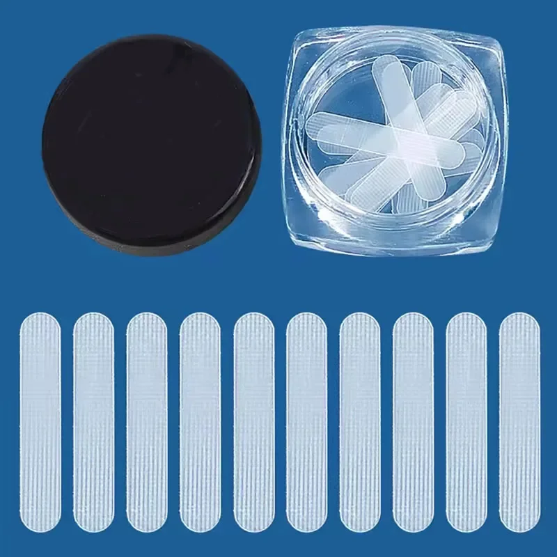 10Pcs Ingrown Toe Nail Treatment Ingrown Toenail Correction Tool Elastic Patch Sticker Straightening Clip Brace Pedicure Tools