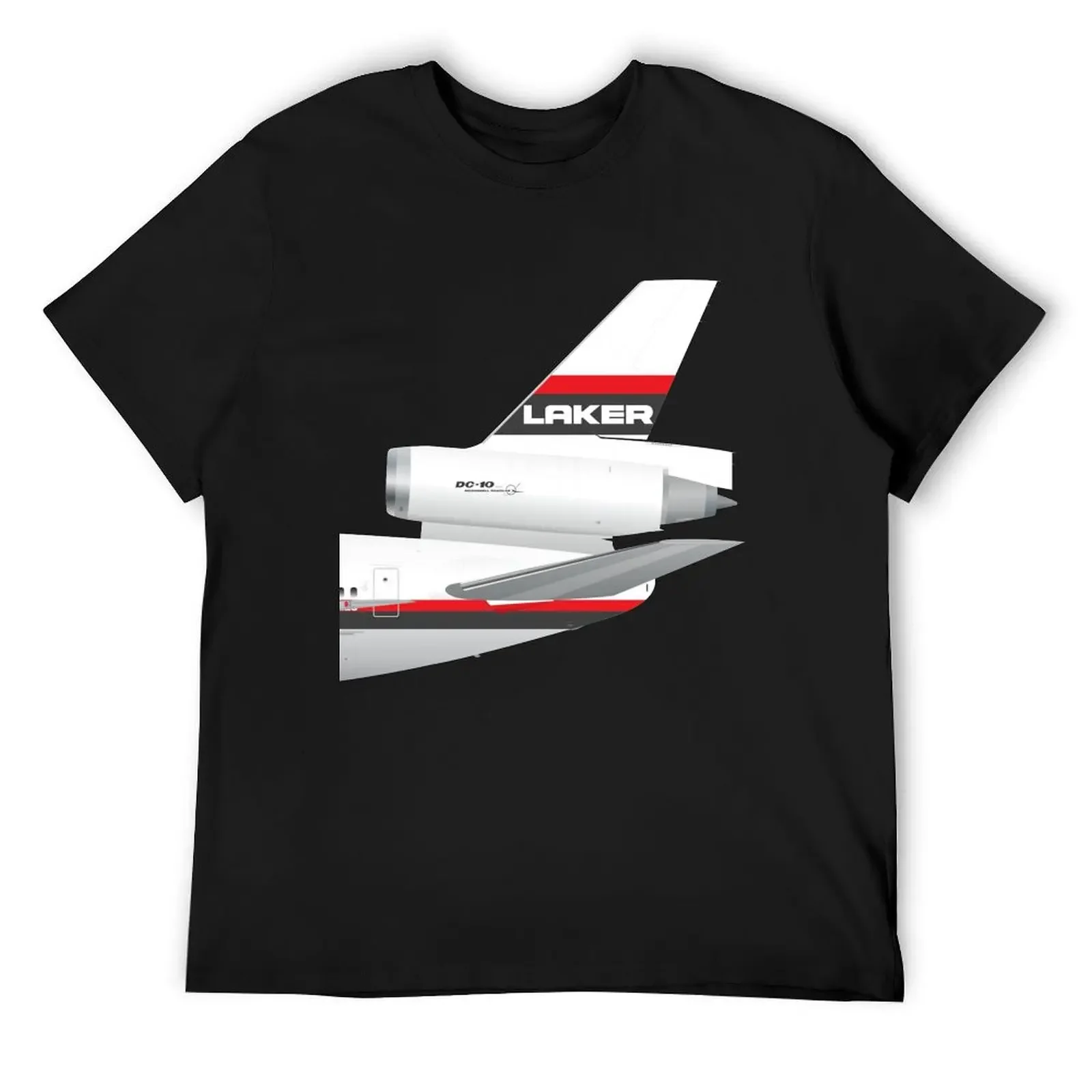 

Wings In Uniform - DC-10 - Laker Airways 70's T-Shirt vintage customs mens designer t shirt