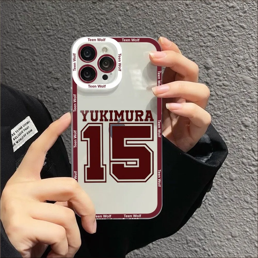 Teen Wolf TV Show Phone Case For iPhone 14 13 12 11 Pro Max Mini X Xs XR 6 7 8 Plus SE 2020 Transparent Case