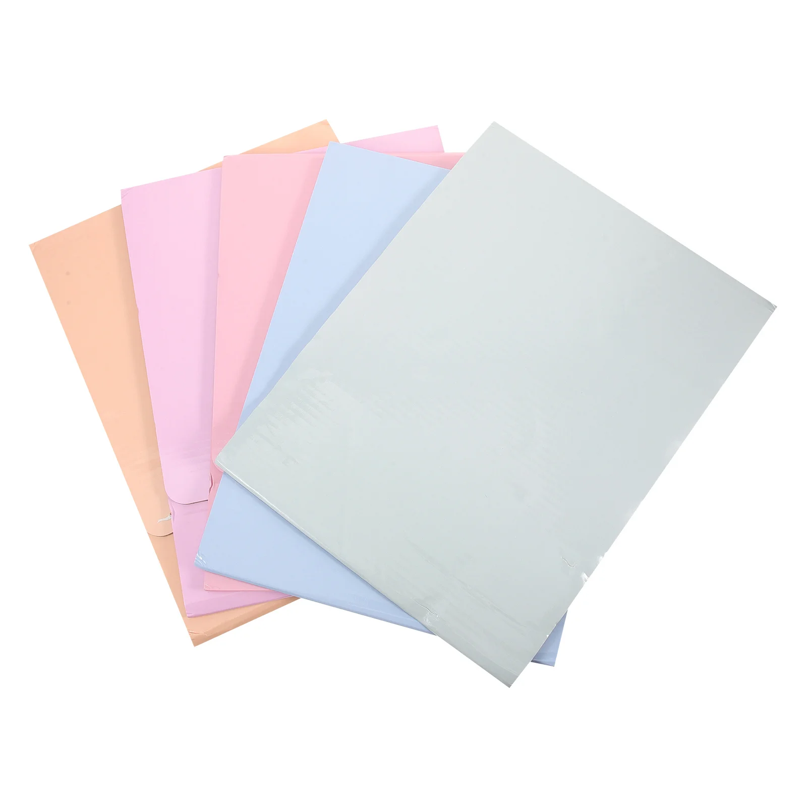 5Pcs Desk Divider Privacy Shield Board Portable Sneeze Guard for Office School Bank Countertop Barrier Protective Panel