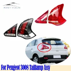 For Peugeot 3008 Rear Light Tail Light Tail Lamp Taillight Taillamp Brack Back Backup light Headlamp