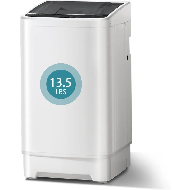 

1,6 Куб. Портативная шайба Ft. с 8 циклами, полностью автоматическая шайба емкостью 13,5 фунтов и спиннерная комбинированная шайба