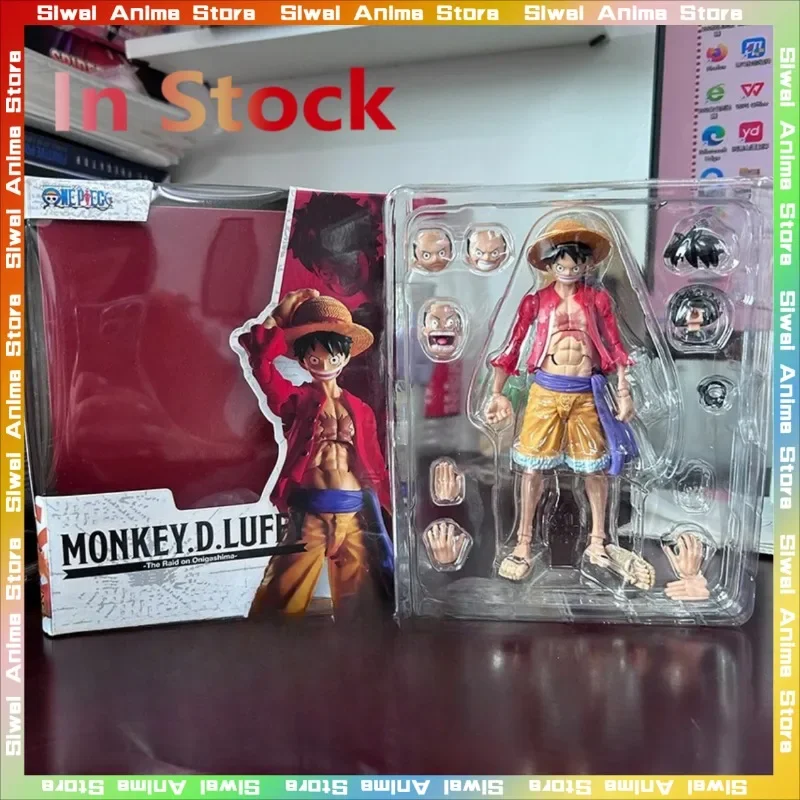 

Цельный S.H.Figuarts Луффи, аниме, экшн-фигурка, модель игрушки, мультяшный Луффи, украшение для рабочего стола, украшение для комнаты, коллекционные подарки
