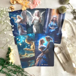 Aestheticism Original Card Genuine Collection Occult Oracle Astrologers Star Realm Tarot Cards Deck Exquisite Set 12x7 Spanish