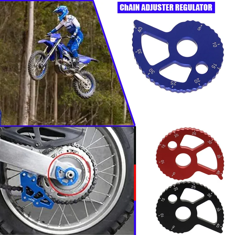 For YAMAHA XTZ 600 WR 250Z DT 125R 125RE TTR TW XT 225 E 250 R 200 600E Motorcycle Chain Adjuster Parts Regulator Accessoires