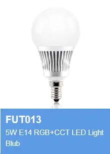 MiLight AC85V-265V 110V 220V E27 E14 GU10 MR16 4W 5W 6W 9W 12W RGB+CCT led bulb lamp work with Mi light remote mobile phone APP