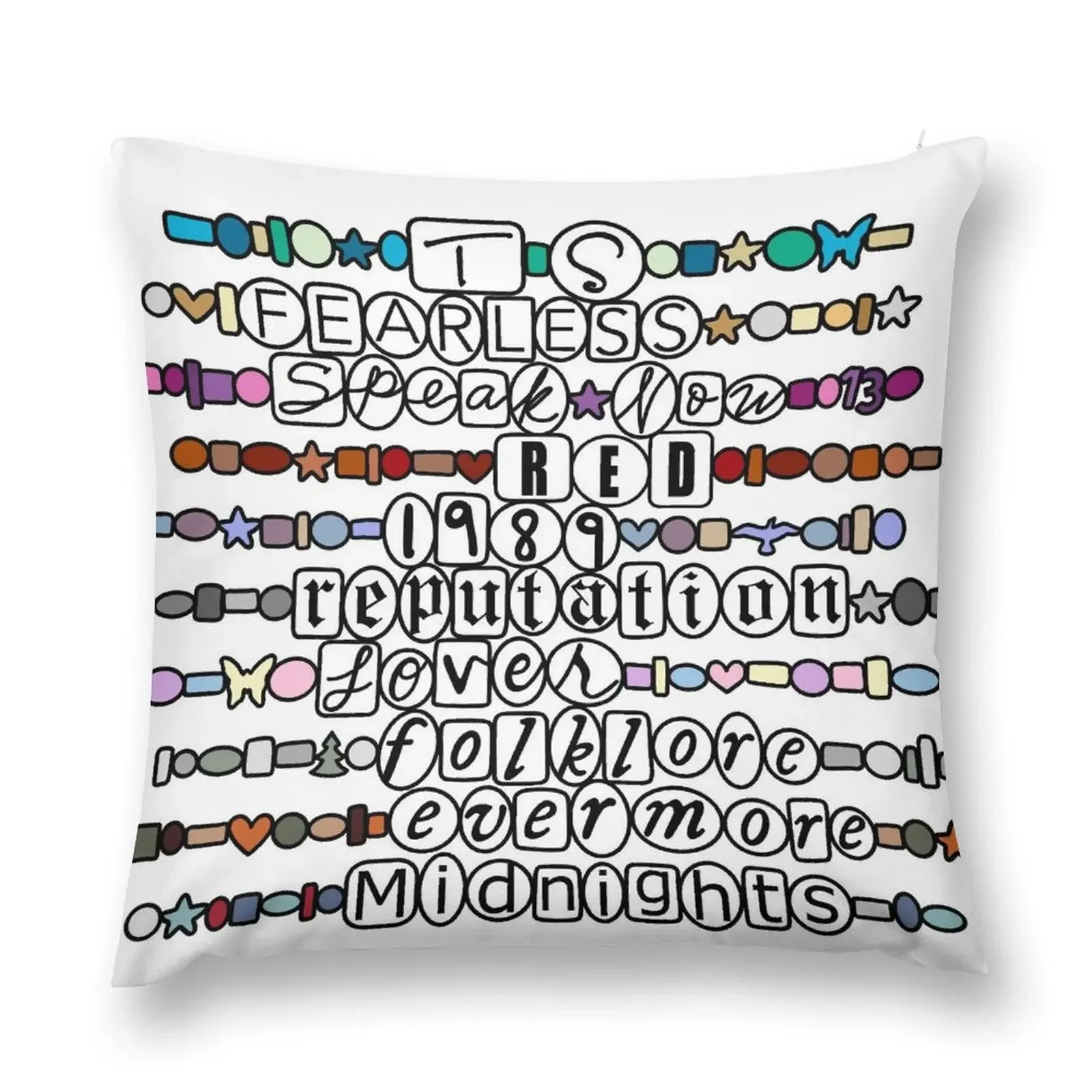 Eras bracelets Throw Pillow Decorative pillowcase christmas pillowcases Christmas Pillow Cases Cushion Cover Set pillow