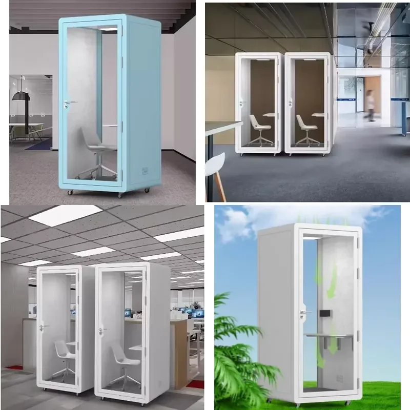 for Music Meeting Private Space Modern Studio Live Streaming Privacy Office Booth Soundproofing Silent Acoustic Pod