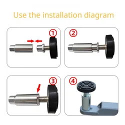 Ascensore per auto Cuscinetto in gomma Vassoio di sollevamento Piedini di rialzo Gambe di rialzo Sezione di rialzo Cuscinetti per piedi Accessori di sollevamento solidi 1pz