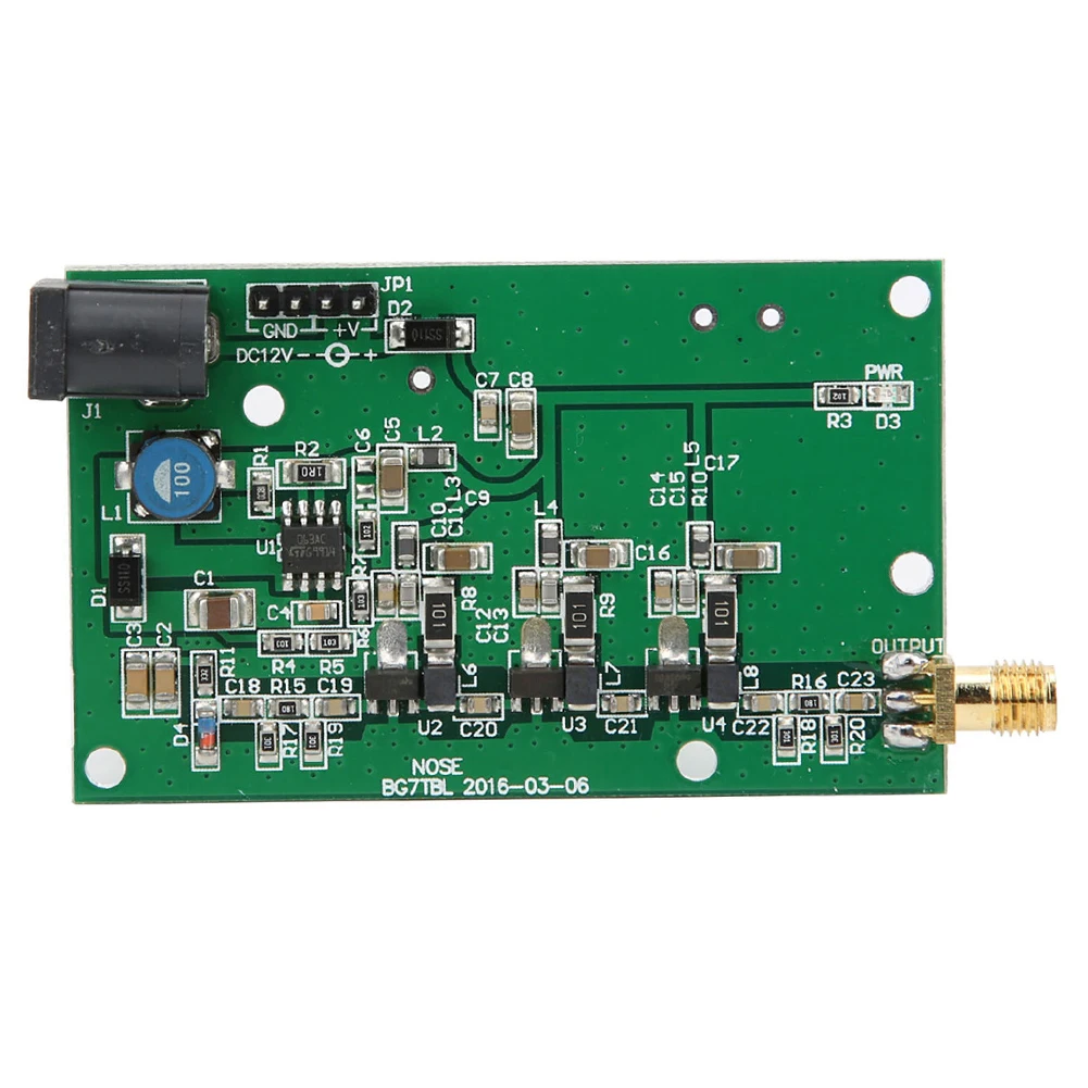 Spectrum Tracking Source Noise Generator Output ENR 0.1G/60DB 0.5G/55DB 1G/52DB 1.5G/48DB 2G/38DB 2.5G/30DB 3G/27DB 3.5G/20DB