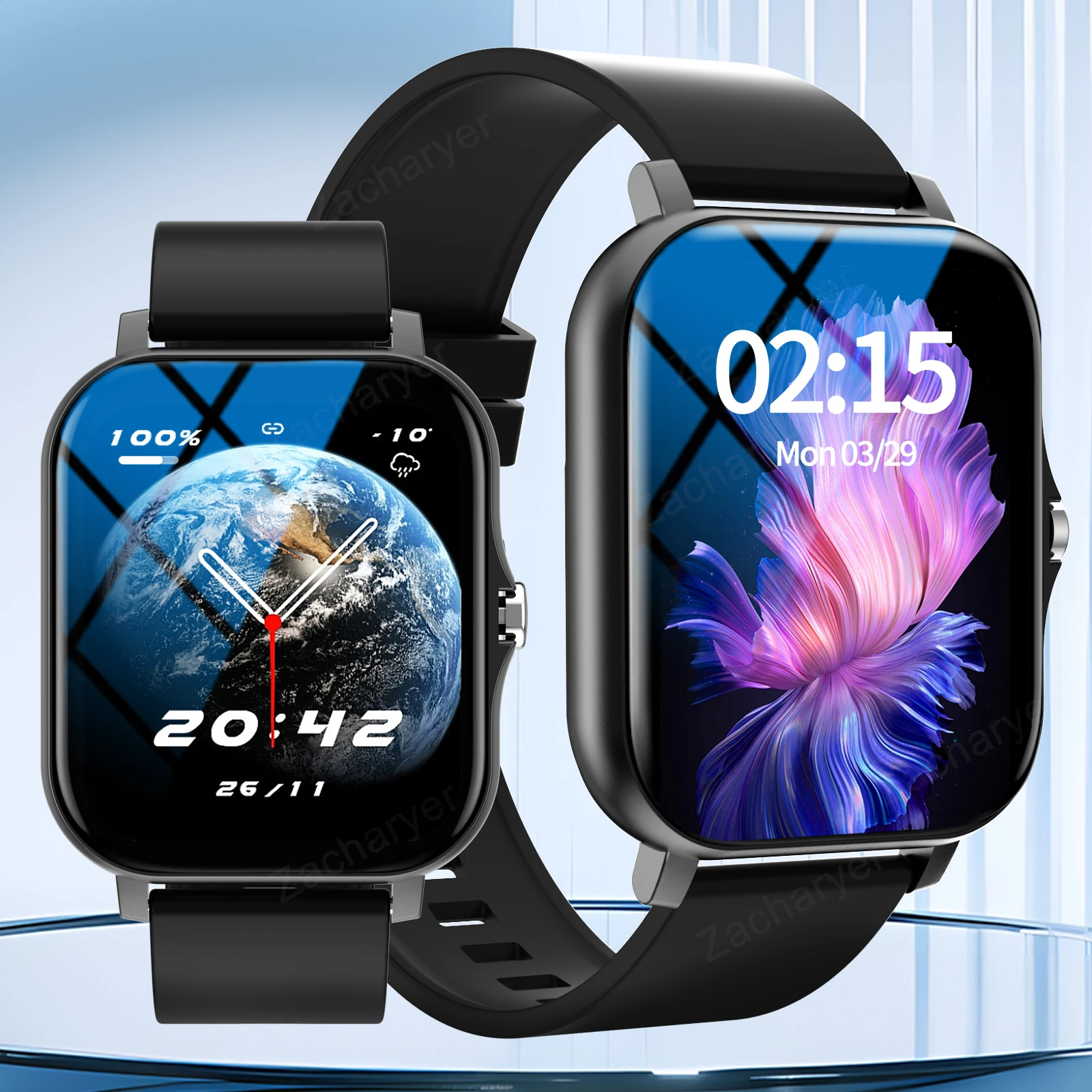 Smart watch, multi-sport mode, message reminder, suitable for men and women, multiple APP reminders, For IPhone/Andriod